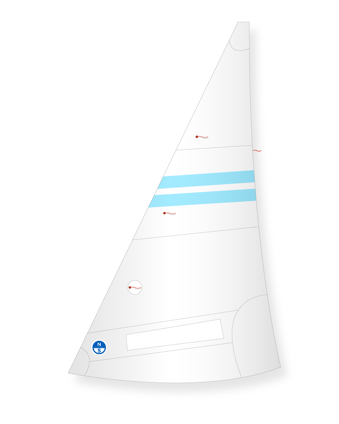 2 | Light Blue | North Sails Blue Ribbon Institutional Sails