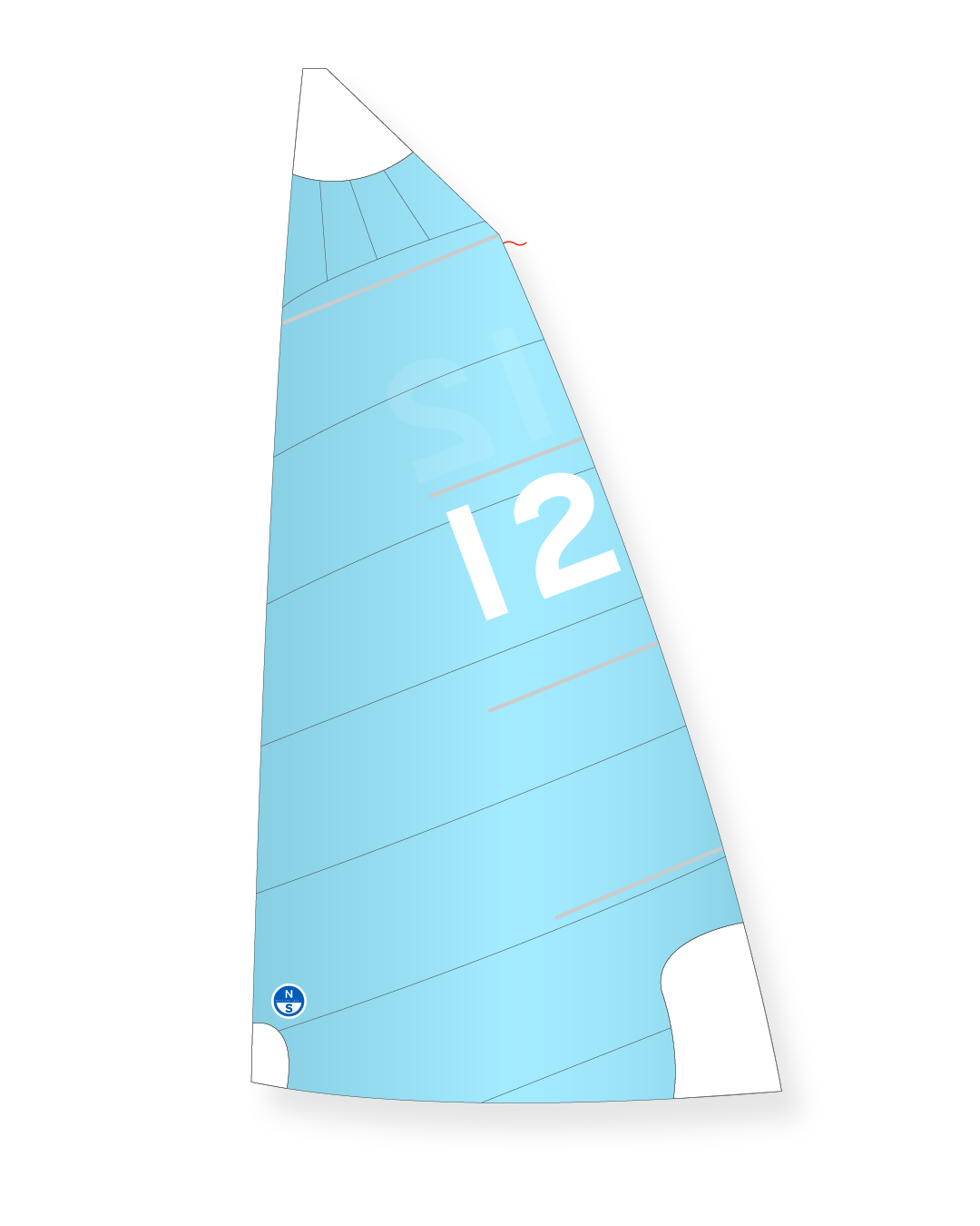 1 | Light Blue | North Sails Blue Ribbon Institutional Sails