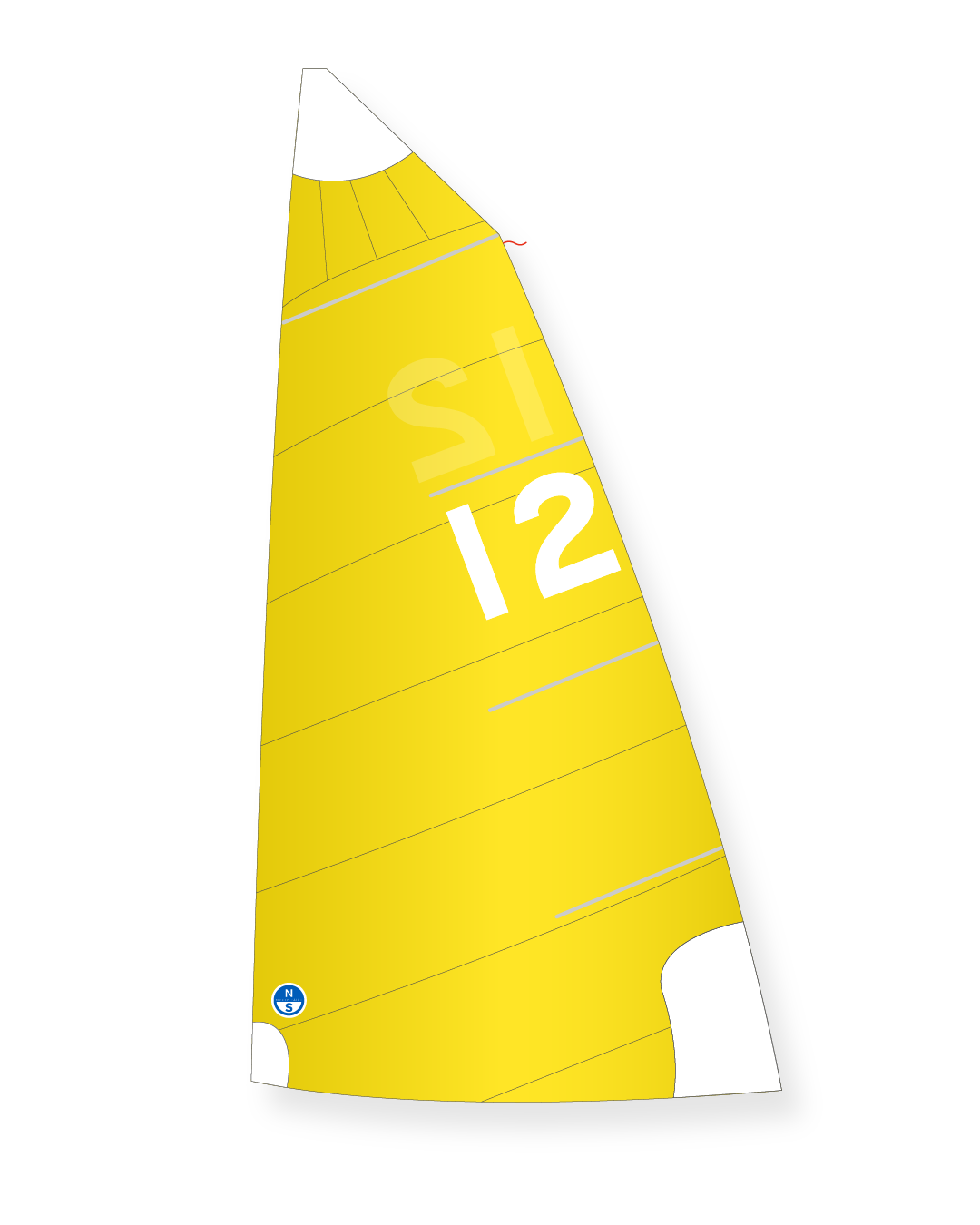 1 | Yellow | North Sails Blue Ribbon Institutional Sails