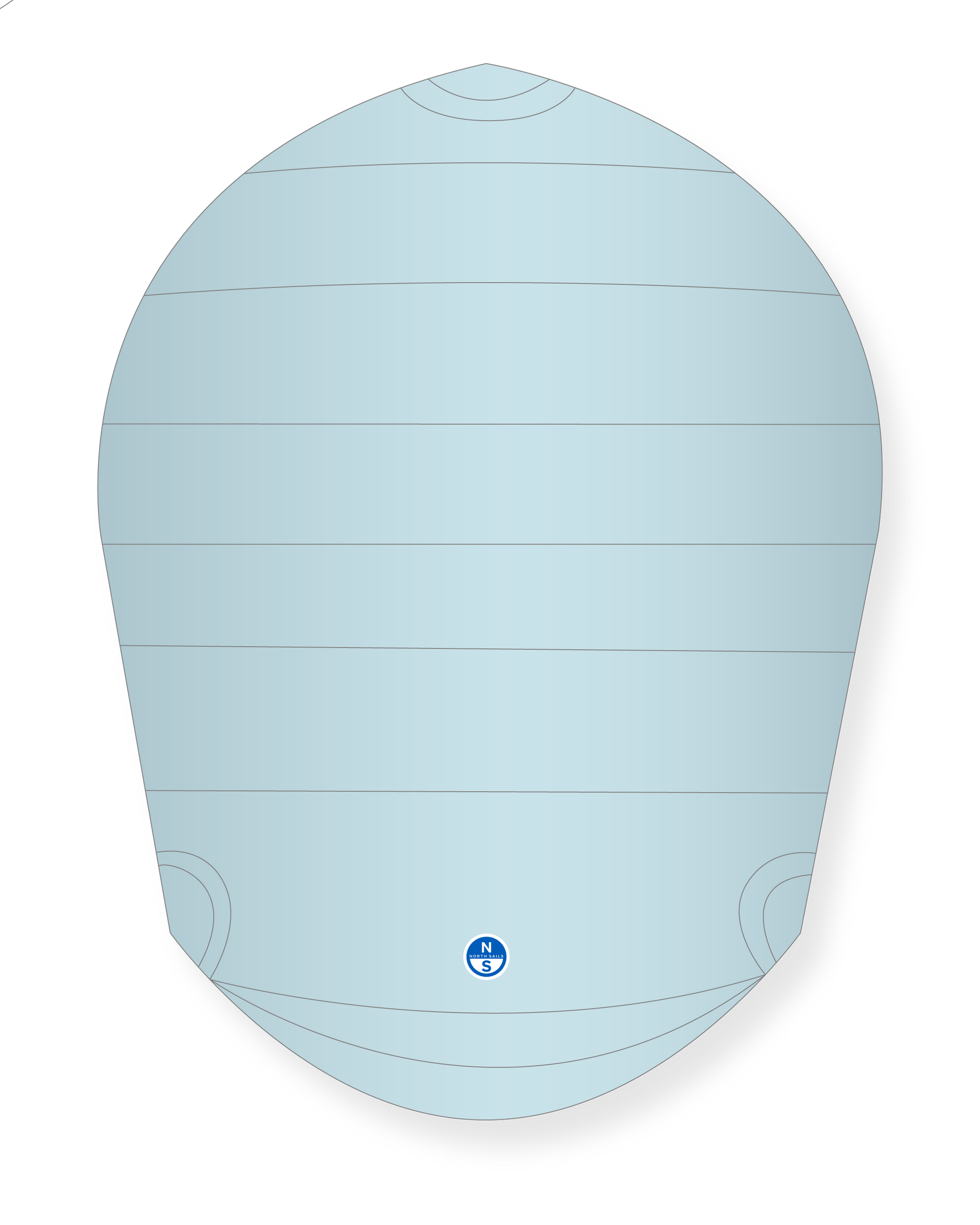 1 | Light Blue | North Sails 470 V7 Spinnaker