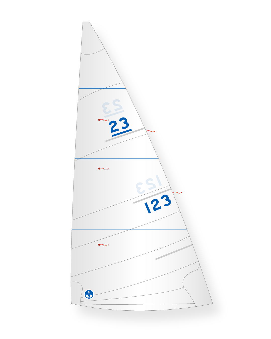 1 | White | North Sails Ajax Mainsail