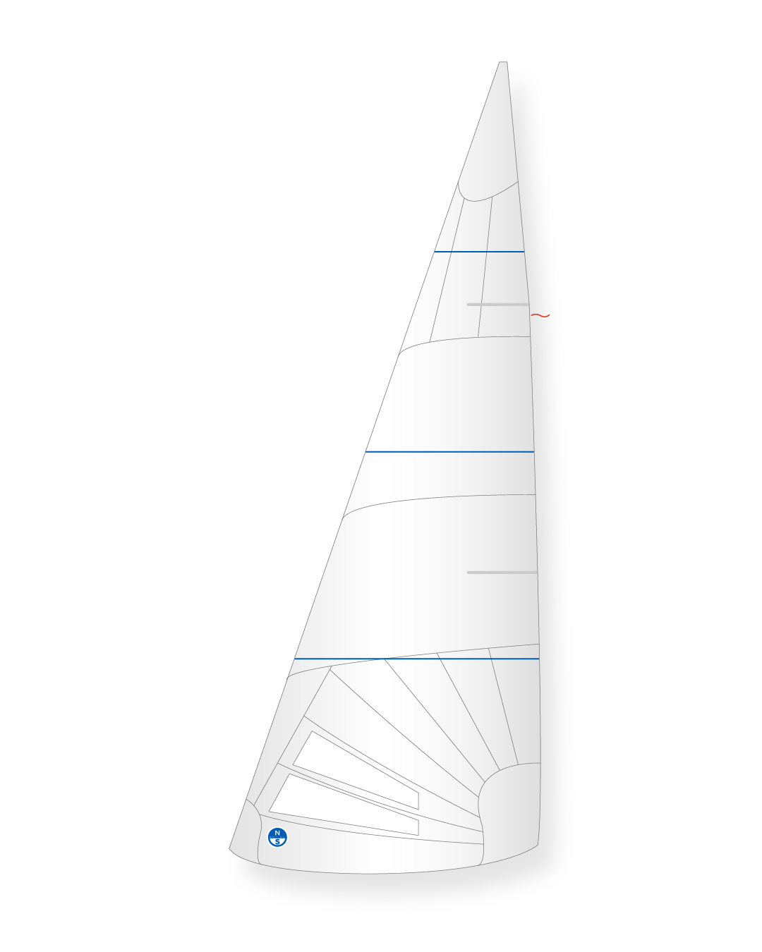 1 | White | North Sails Andunge Jib