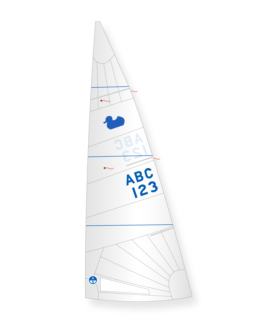 1 | White | North Sails Andunge Mainsail