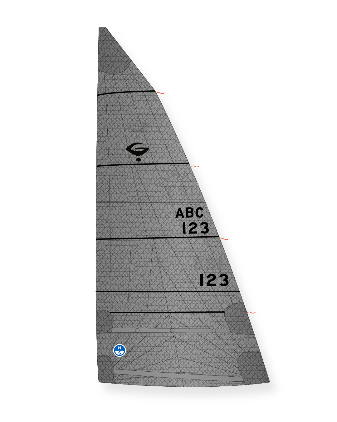 1 | Gray | North Sails Archambault Grand-Surprise Mainsail