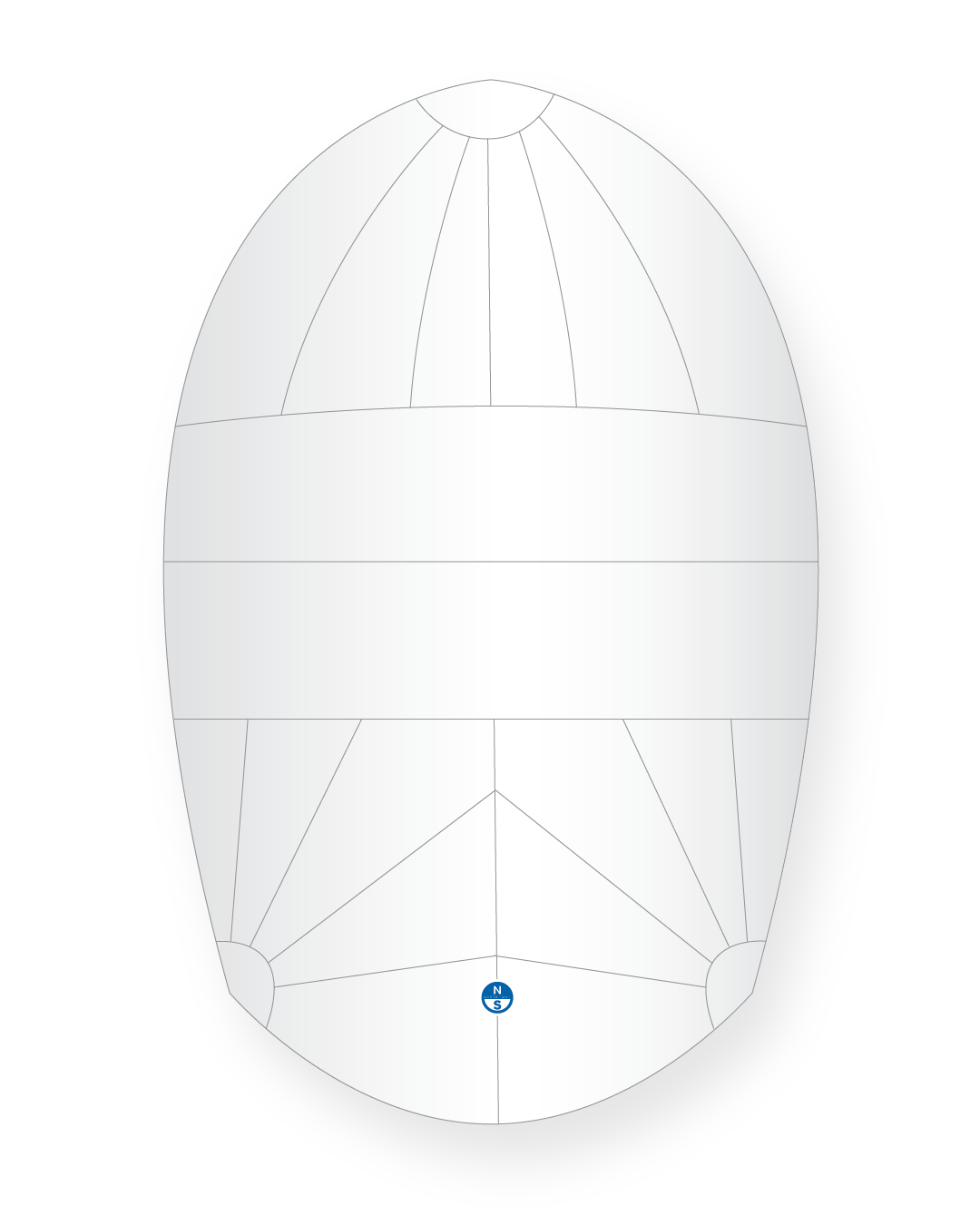 1 | White | North Sails ATLANTIC 0.75 V2 Superkote Spinnaker