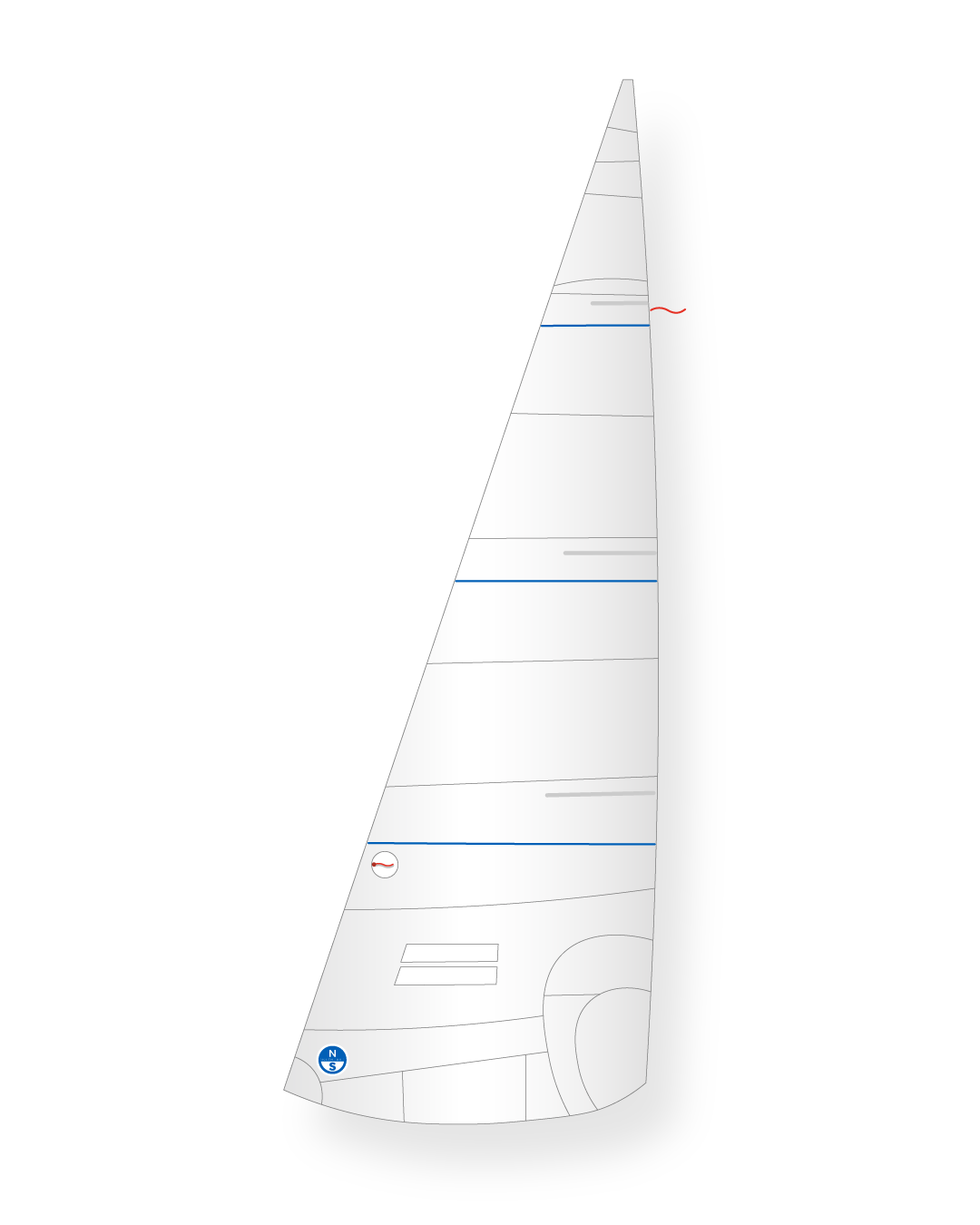 1 | White | North Sails Atlantic AP Jib