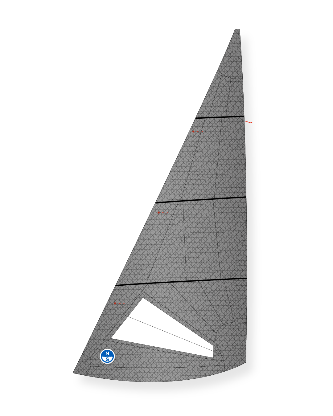 1 | Gray | North Sails LJ-3R Jib