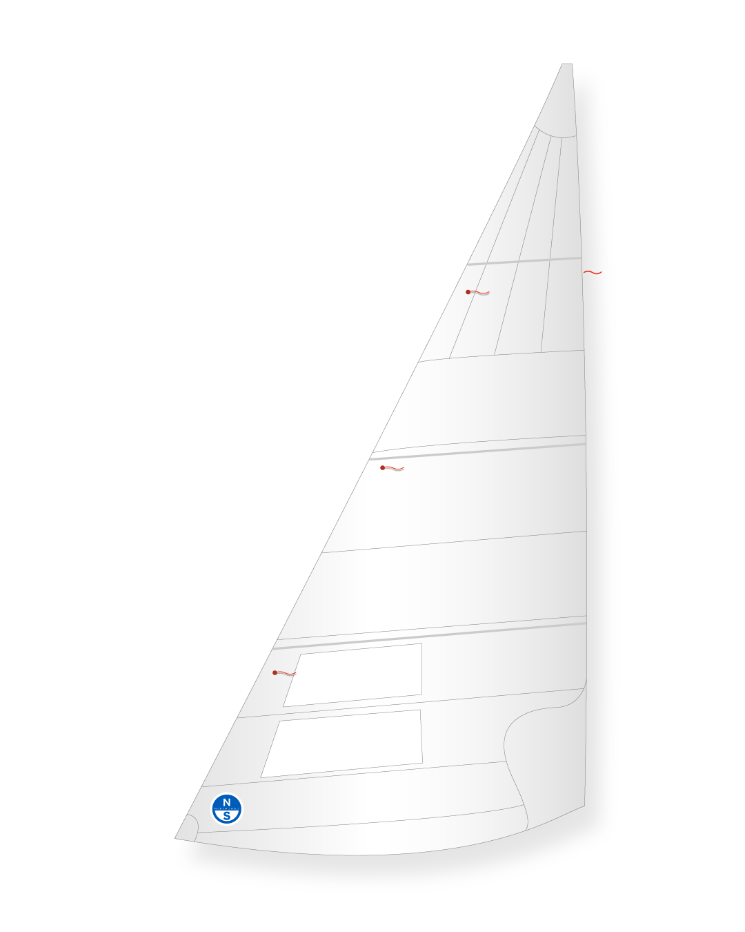 1 | White | North Sails B14 Jib