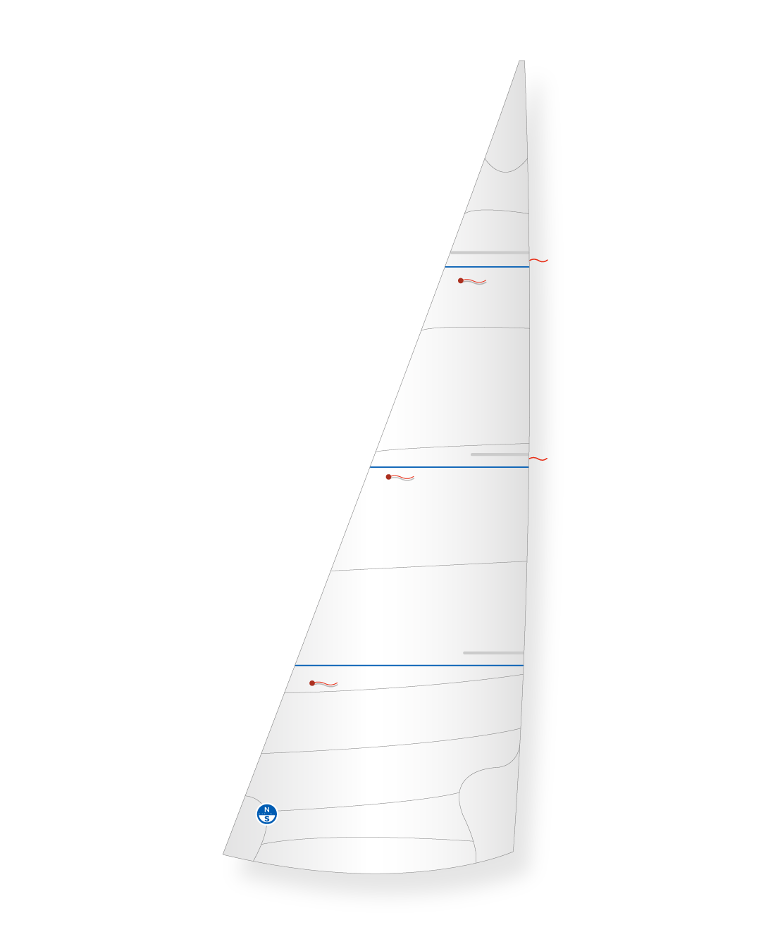 1 | White | North Sails BB-10 Jib