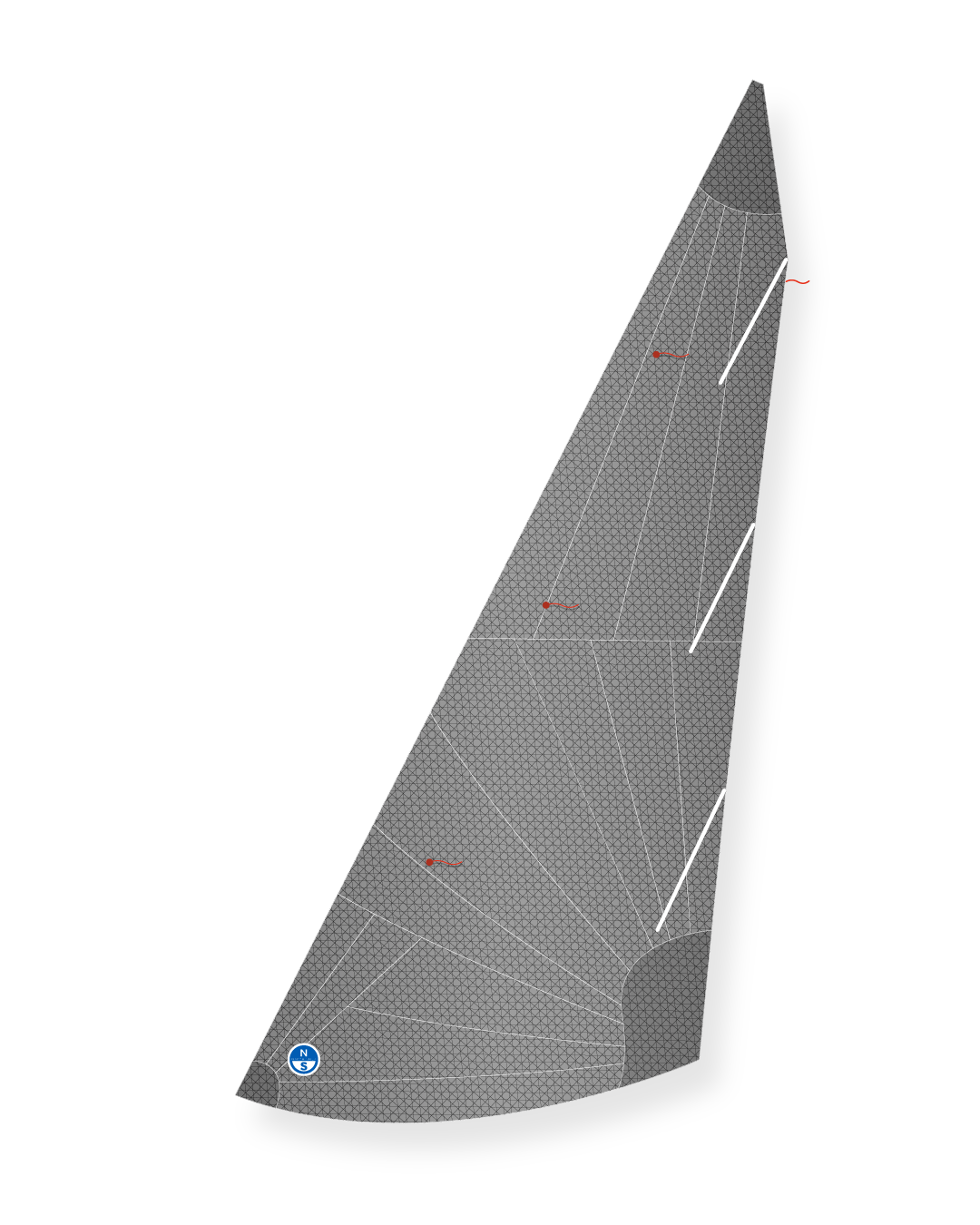 1 | Gray | North Sails Beneteau First 18 SE Jib