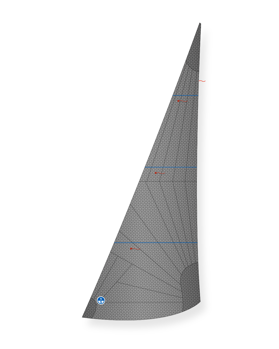 1 | Gray | North Sails Beneteau First 24 SE Jib