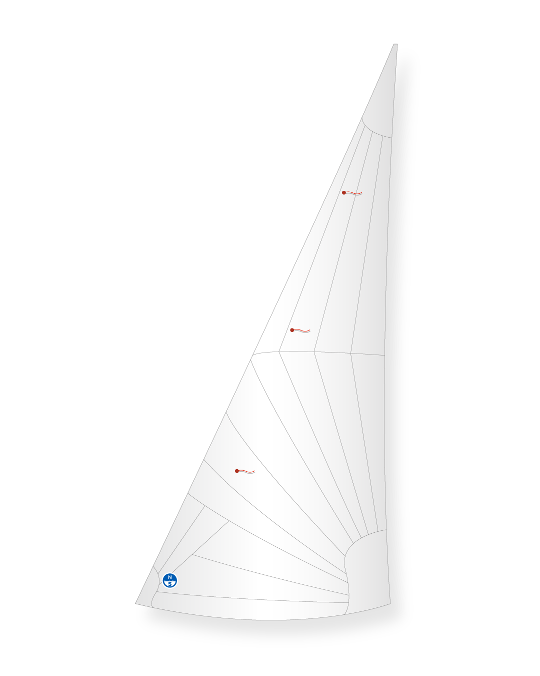 1 | Gray | North Sails Beneteau First 24 S Jib