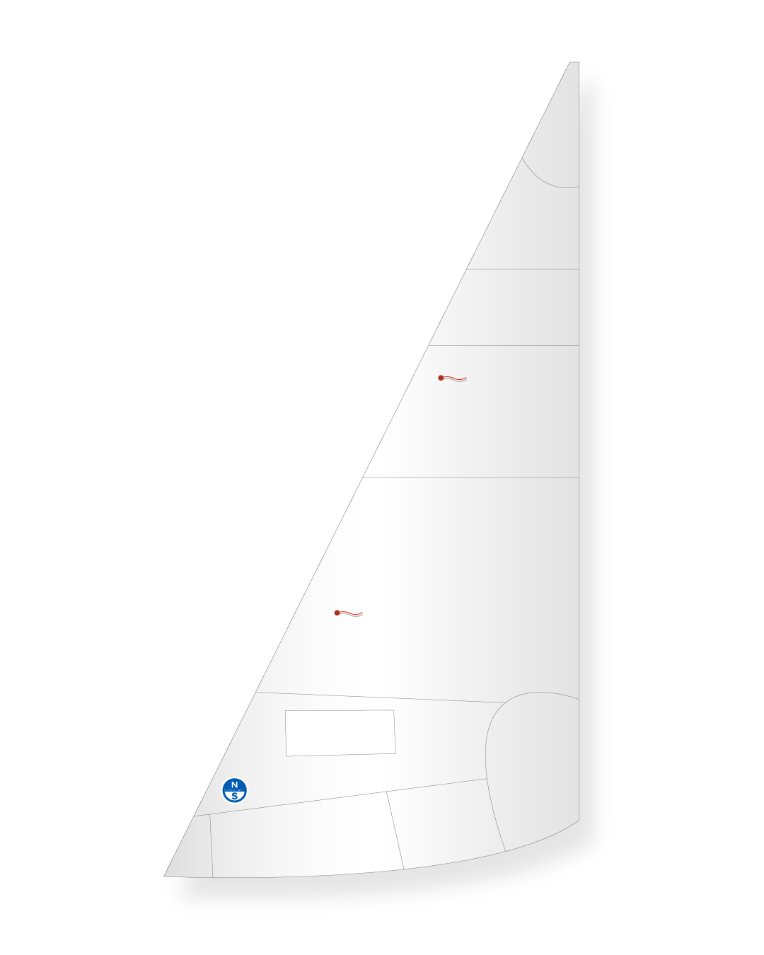 1 | White | North Sails Blue Jay Jib