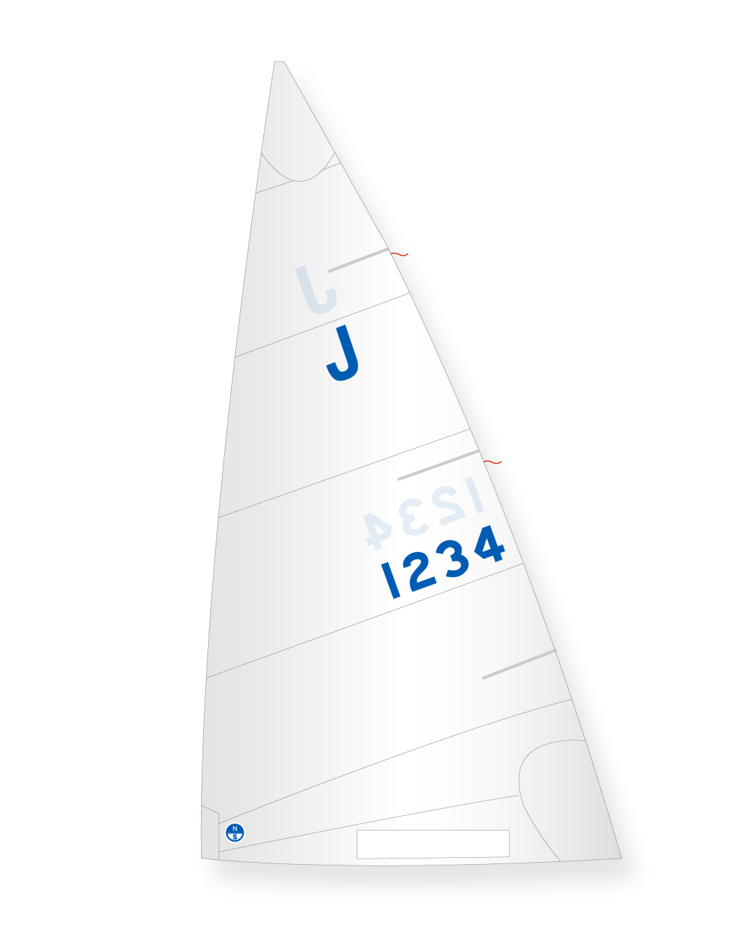 1 | White | North Sails Blue Jay Mainsail
