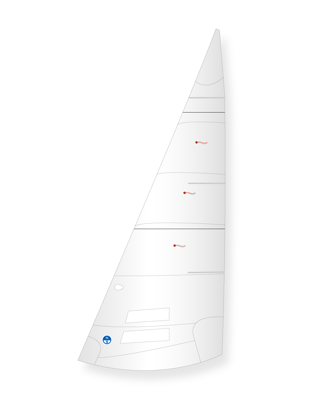1 | White | North Sails Bluenoce Jib