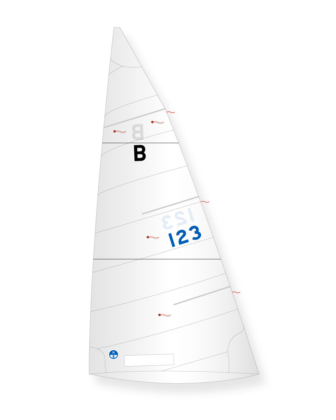 1 | White | North Sails Bluenose Mainsail