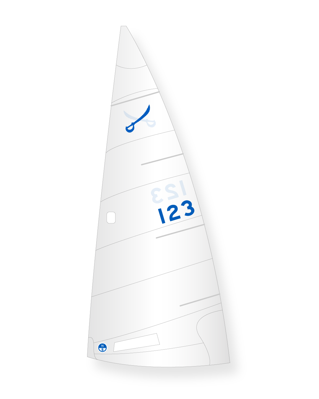 1 | White | North Sails Buccaneer Mainsail