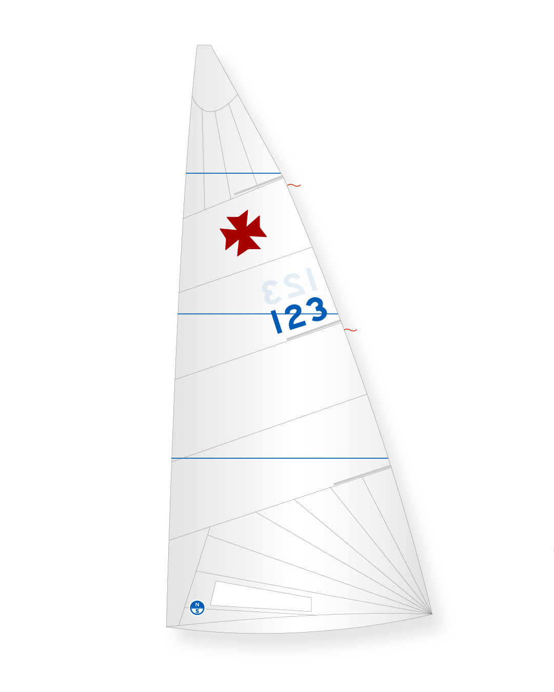 1 | White | North Sails Caravelle Mainsail