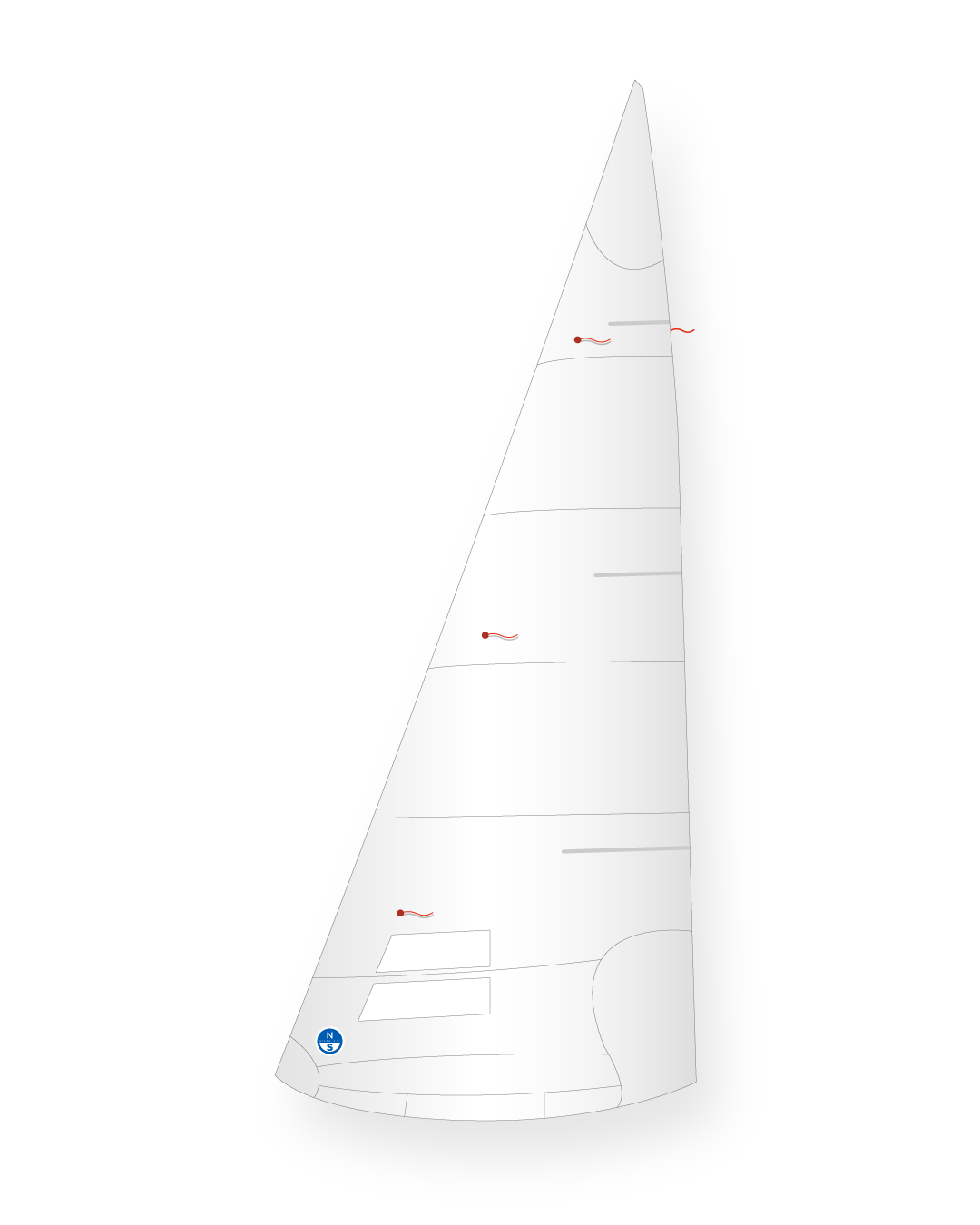 1 | White | North Sails Chesapeake 20 Jib