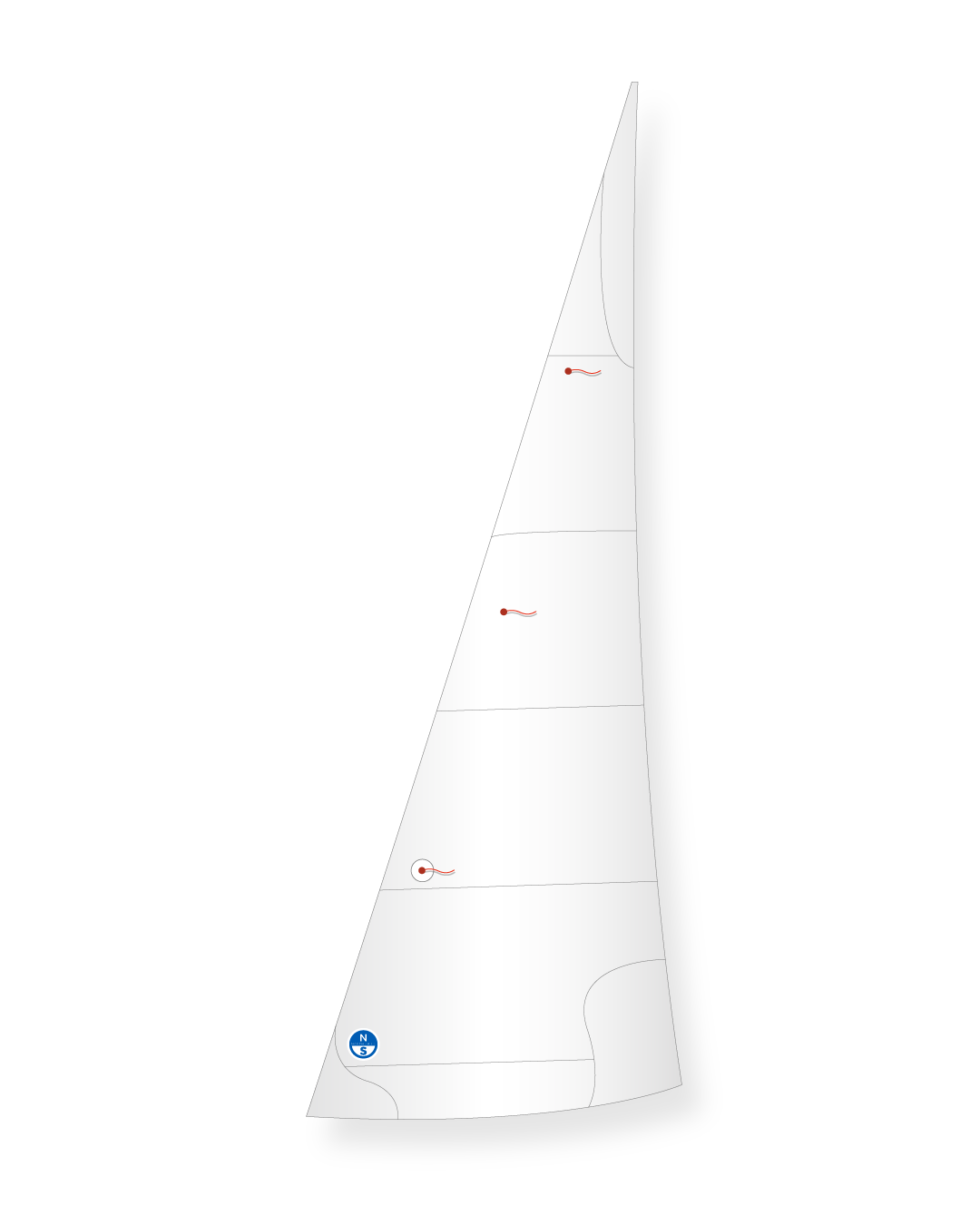 1 | White | North Sails Colgate 26 Roller Furling Jib