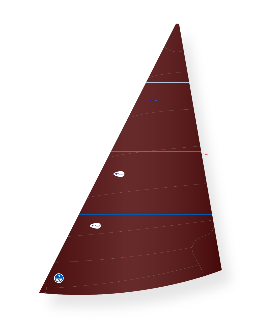 1 | Tan | North Sails Cornish Shrimper Jib