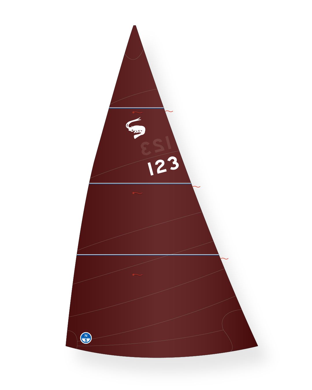 1 | Tan | North Sails Cornish Shrimper Mainsail