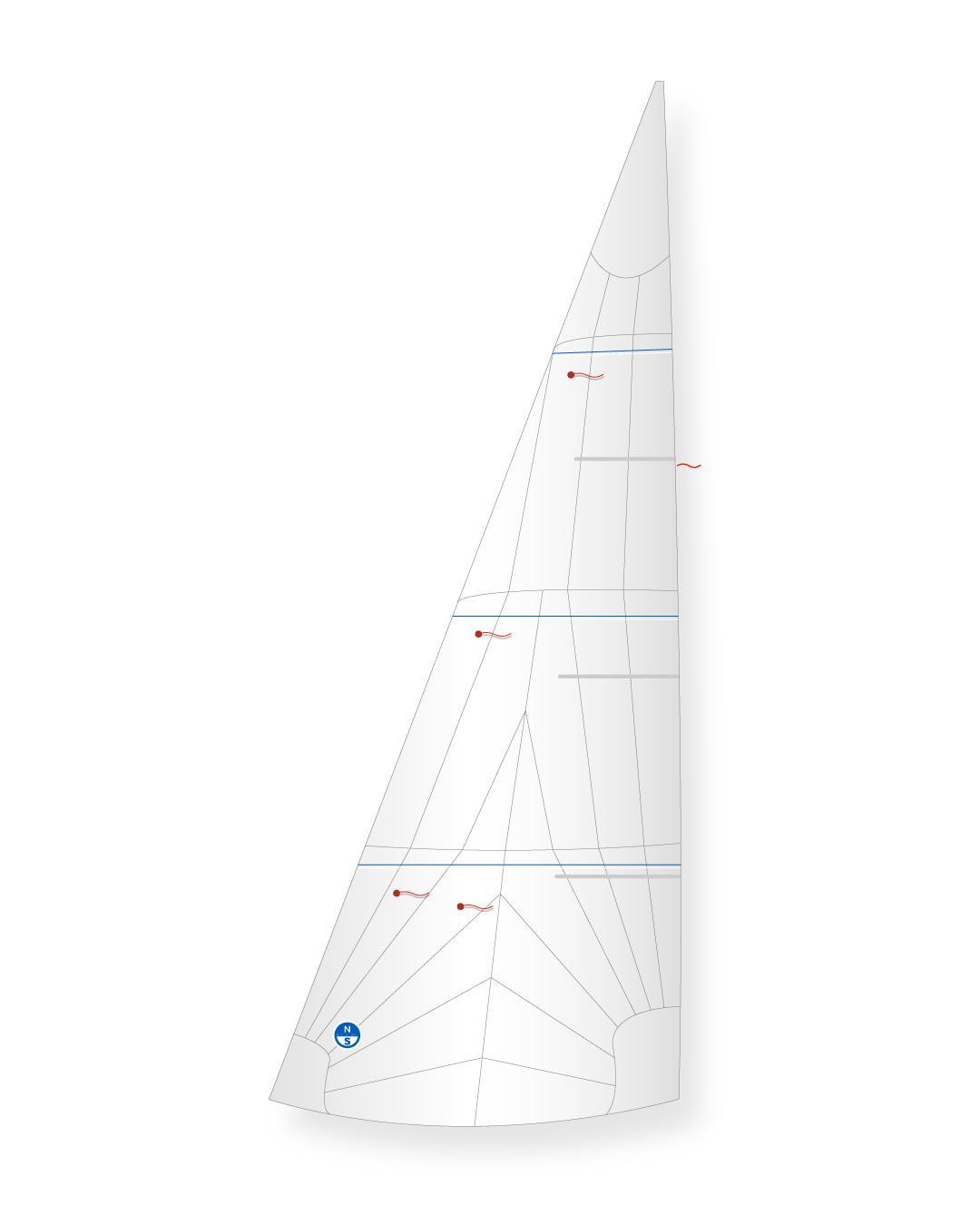 1 | White | North Sails Delphia 24 Jib