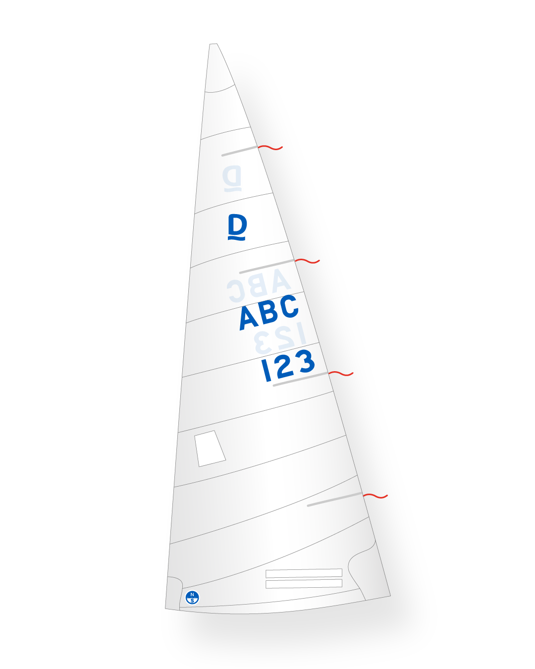 1 | White | North Sails Dragon A-7+ Mainsail