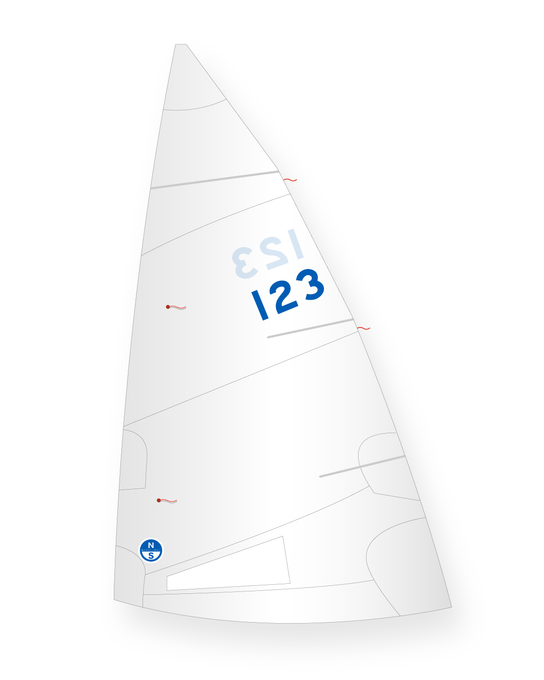 1 | White | North Sails Dyer 10 RDDA Mainsail