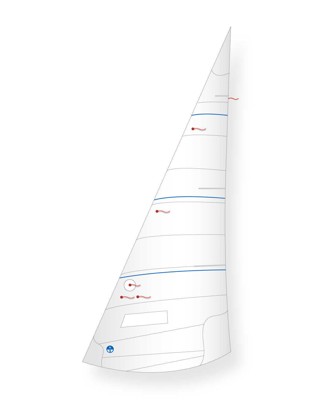 1 | White | North Sails Express GS-1 Jib