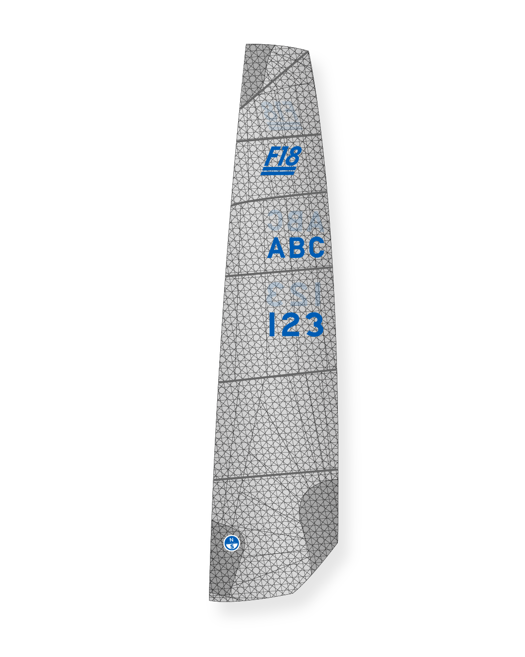 1 | Gray | North Sails F-18 Mainsail