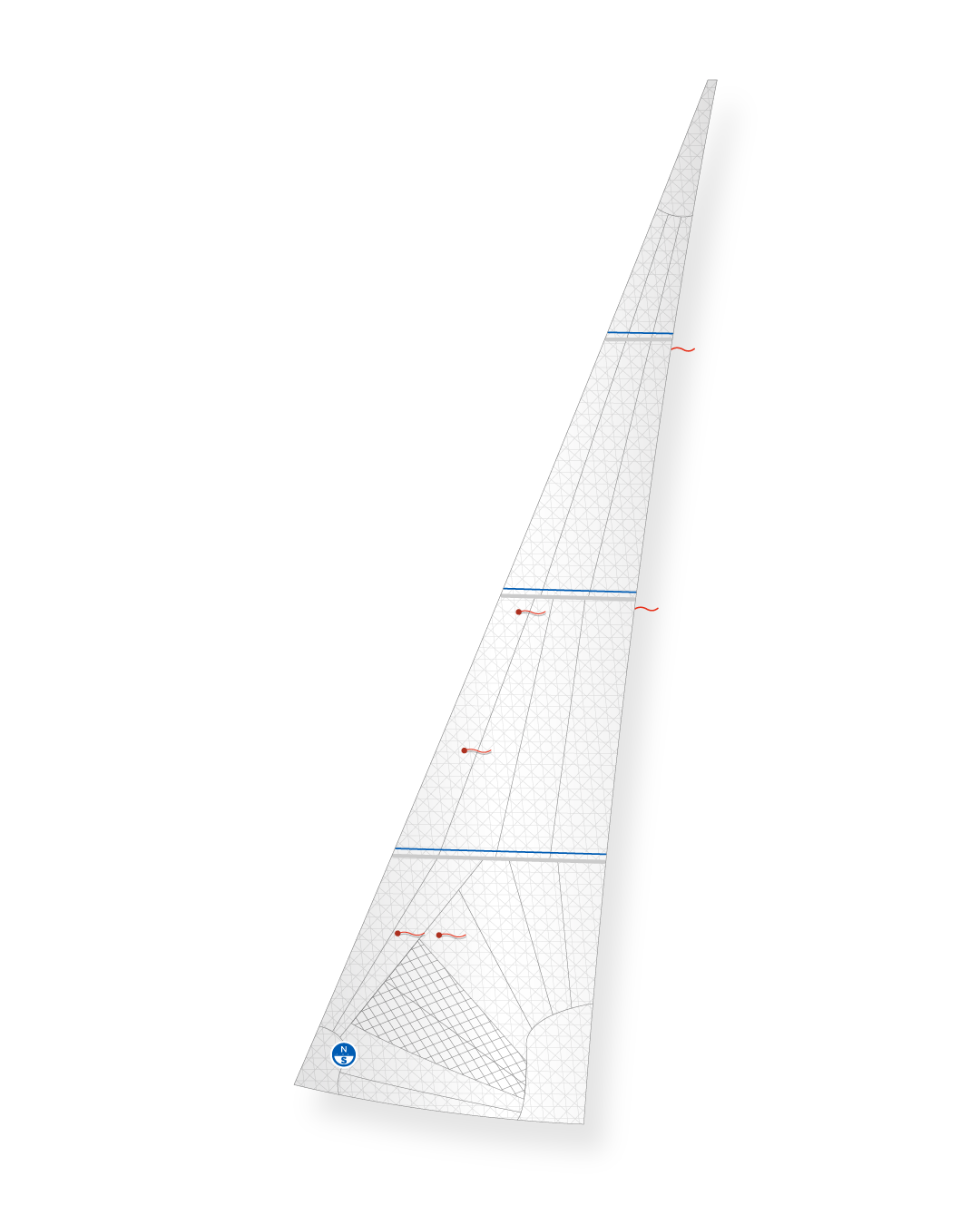 1 | Gray | North Sails F-18 Jib
