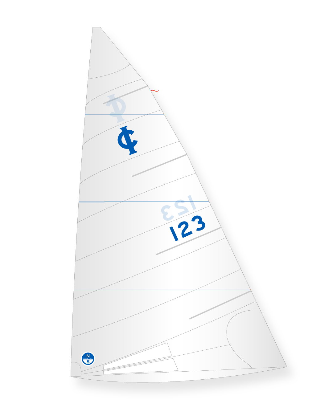 1 | White | North Sails Fishers Island Mainsail