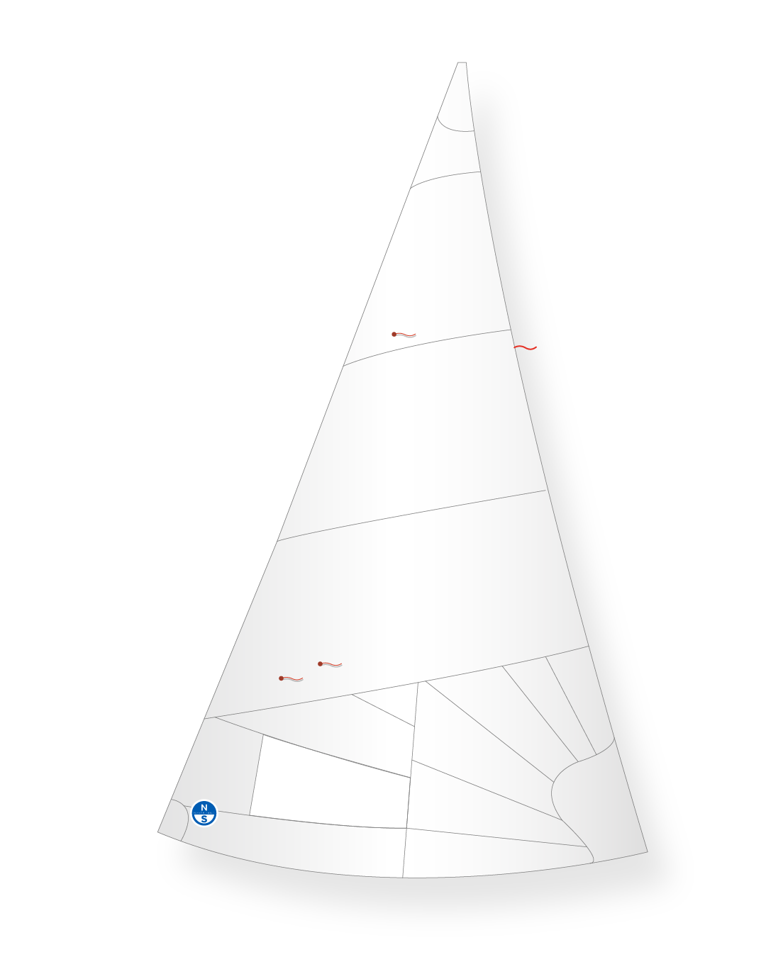 1 | White | North Sails GP-14 Genoa