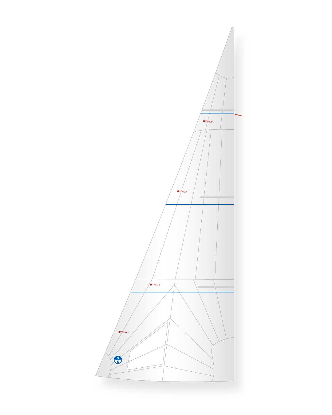 1 | White | North Sails Gov Cup 22 Jib