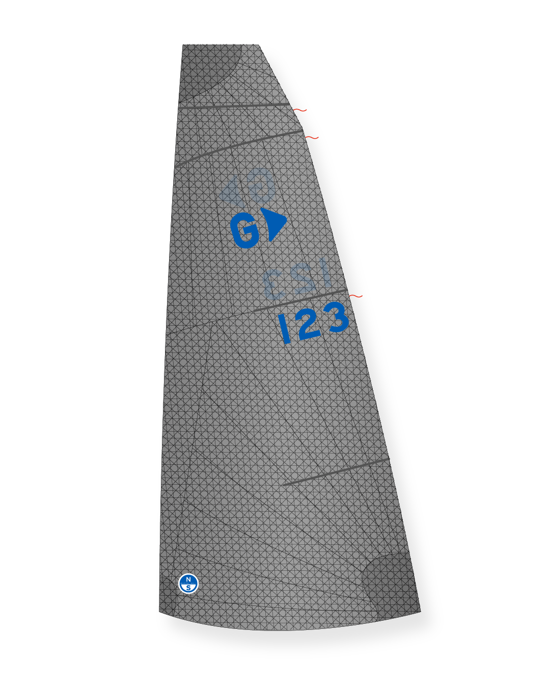 1 | White | North Sails Graduate Mainsail