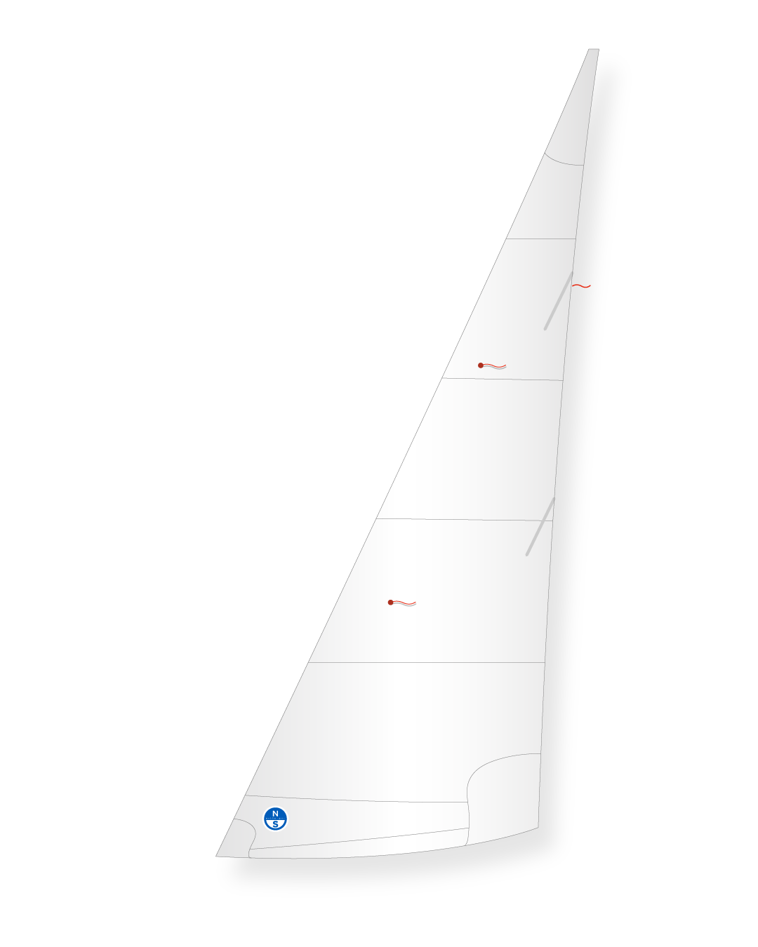 1 | White | North Sails Harbor 20 Jib