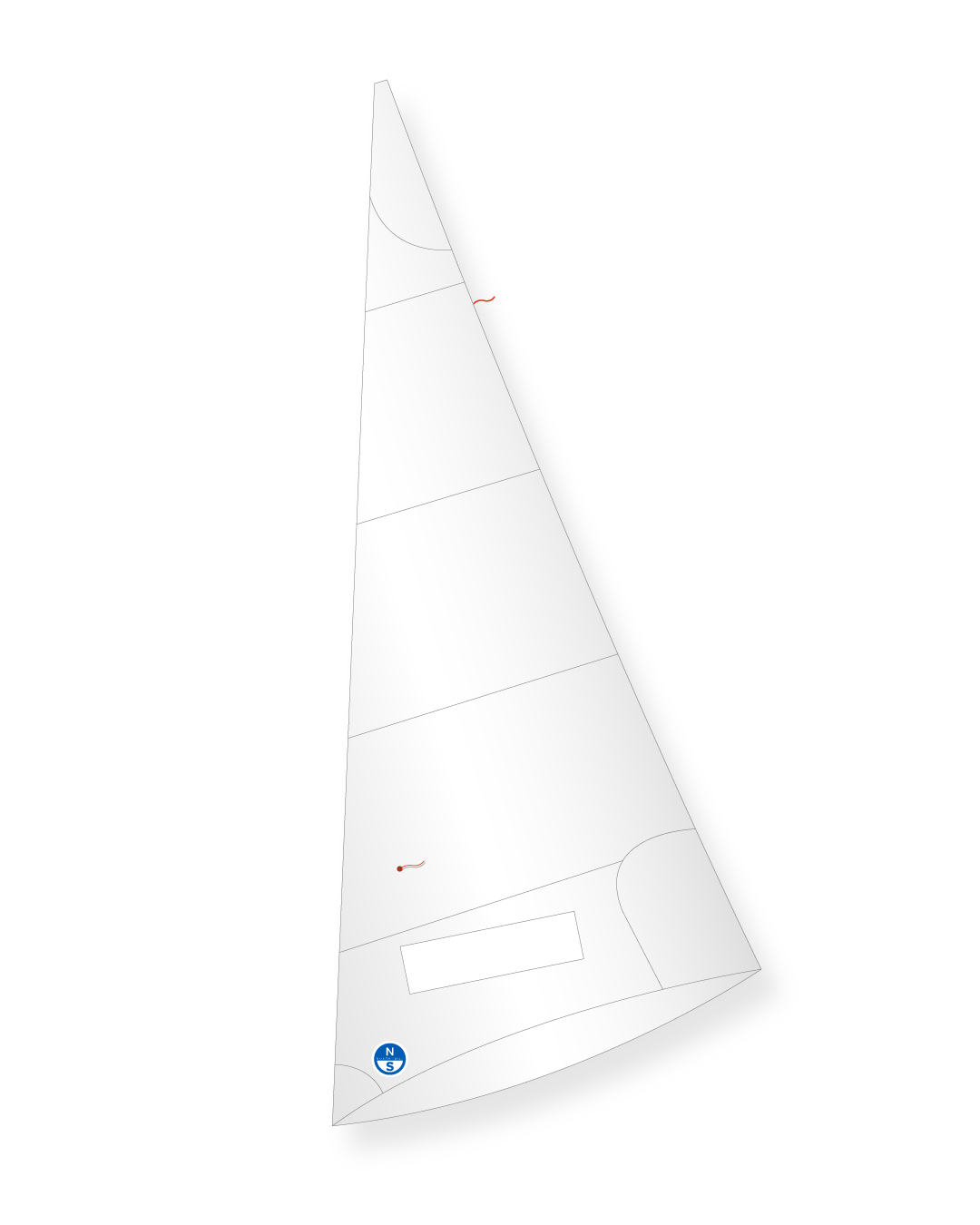1 | White | North Sails Harpoon 46 Jib
