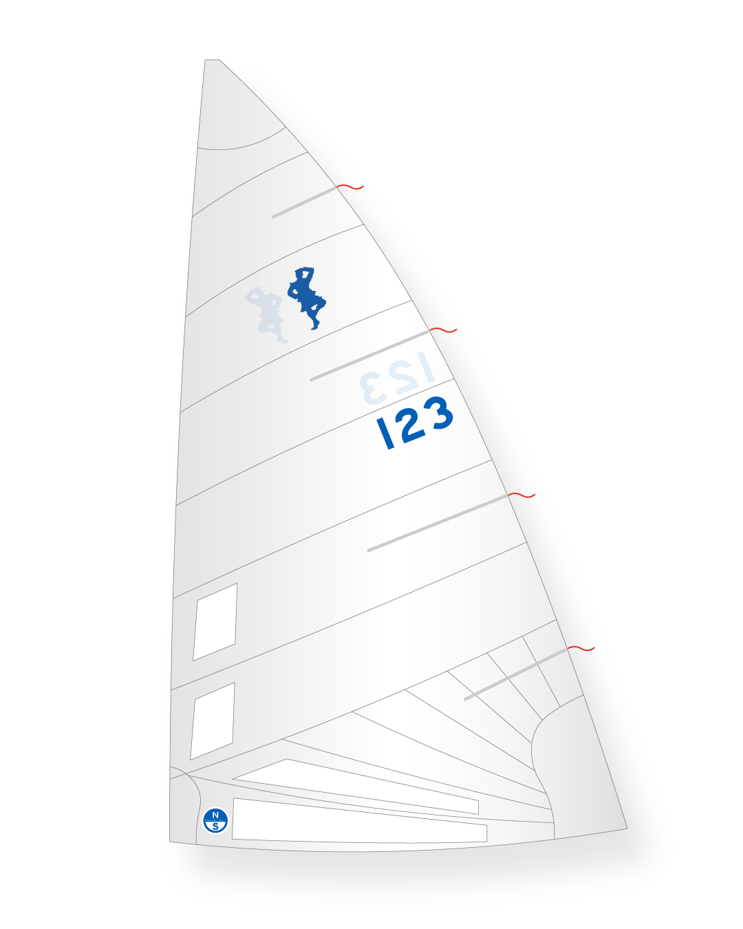 1 | White | North Sails Highlander DSD Mainsail