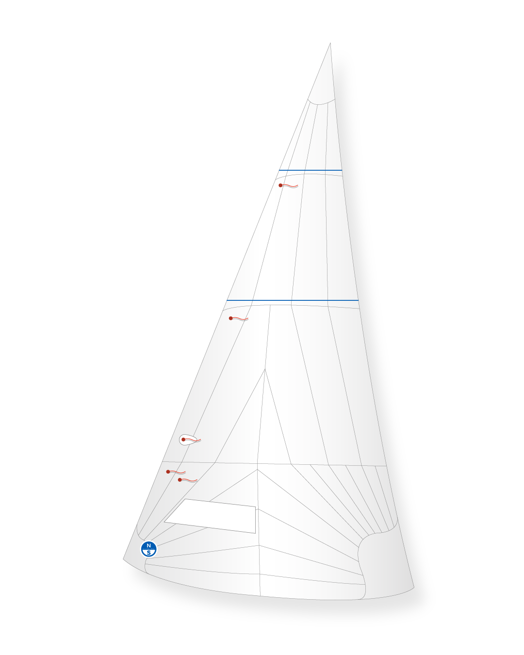 INTERNATIONAL FOLKBOAT FW-3 GENOA