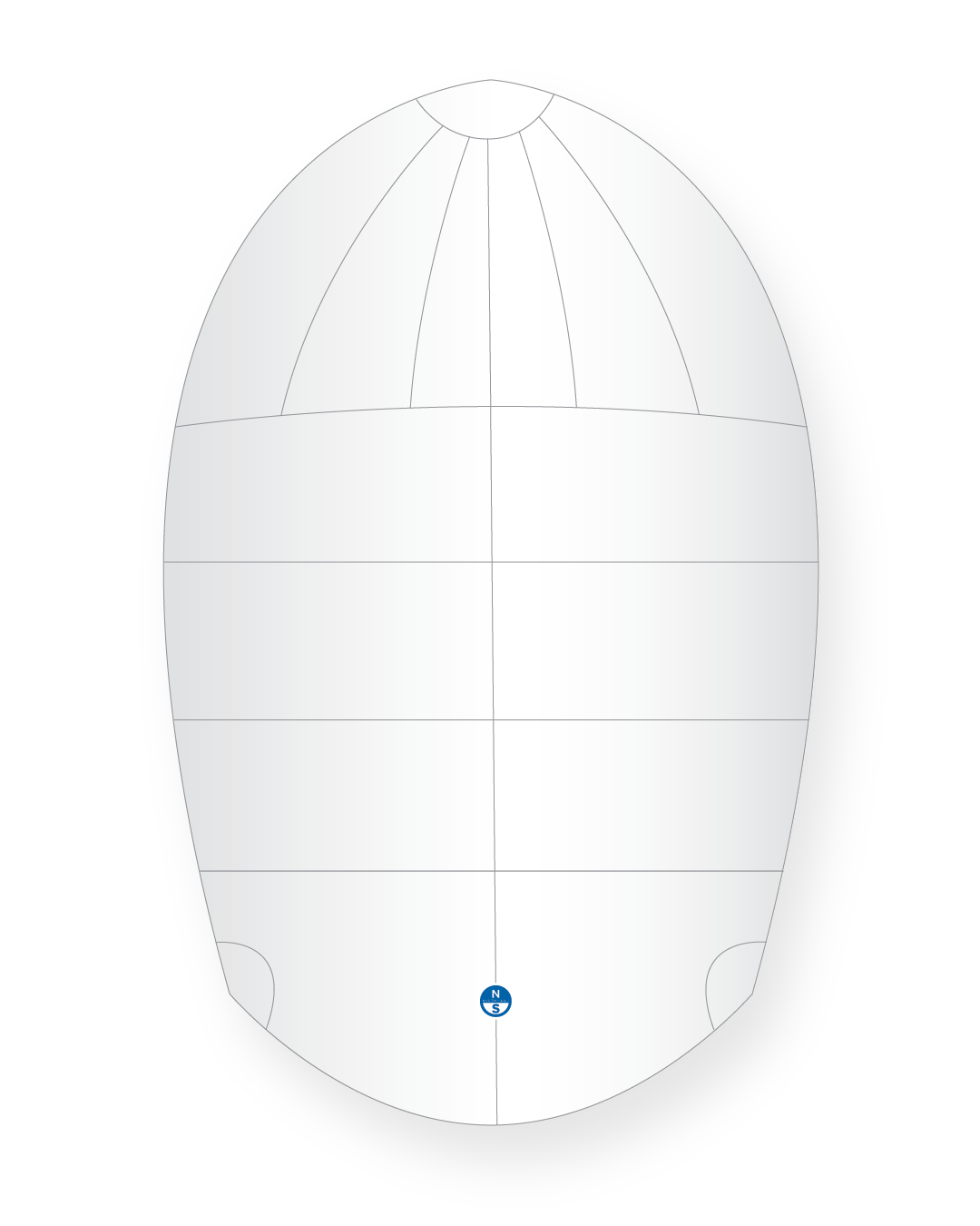 1 | White | North Sails International Folkboat Spinnaker