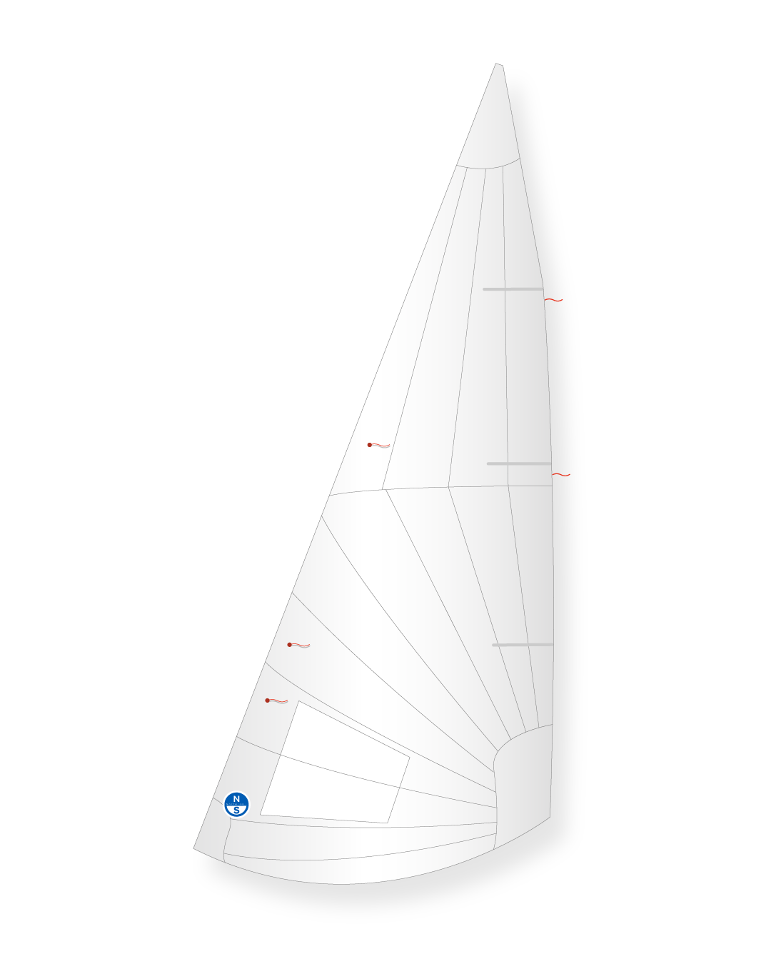 1 | White | North Sails Interlake Jib