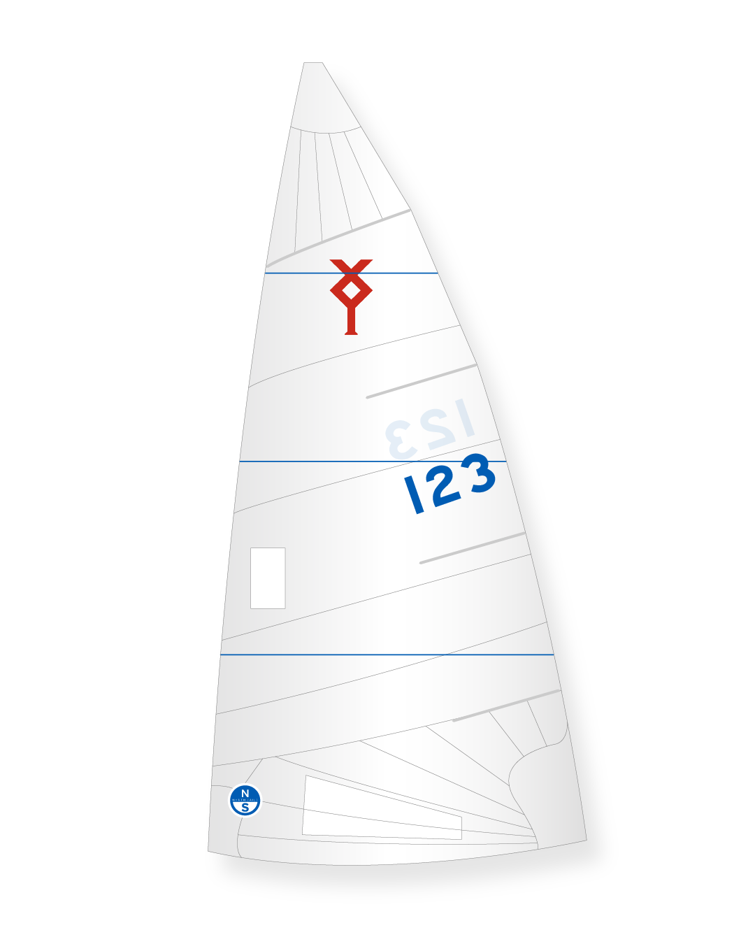 1 | White | North Sails Ixylon Mainsail
