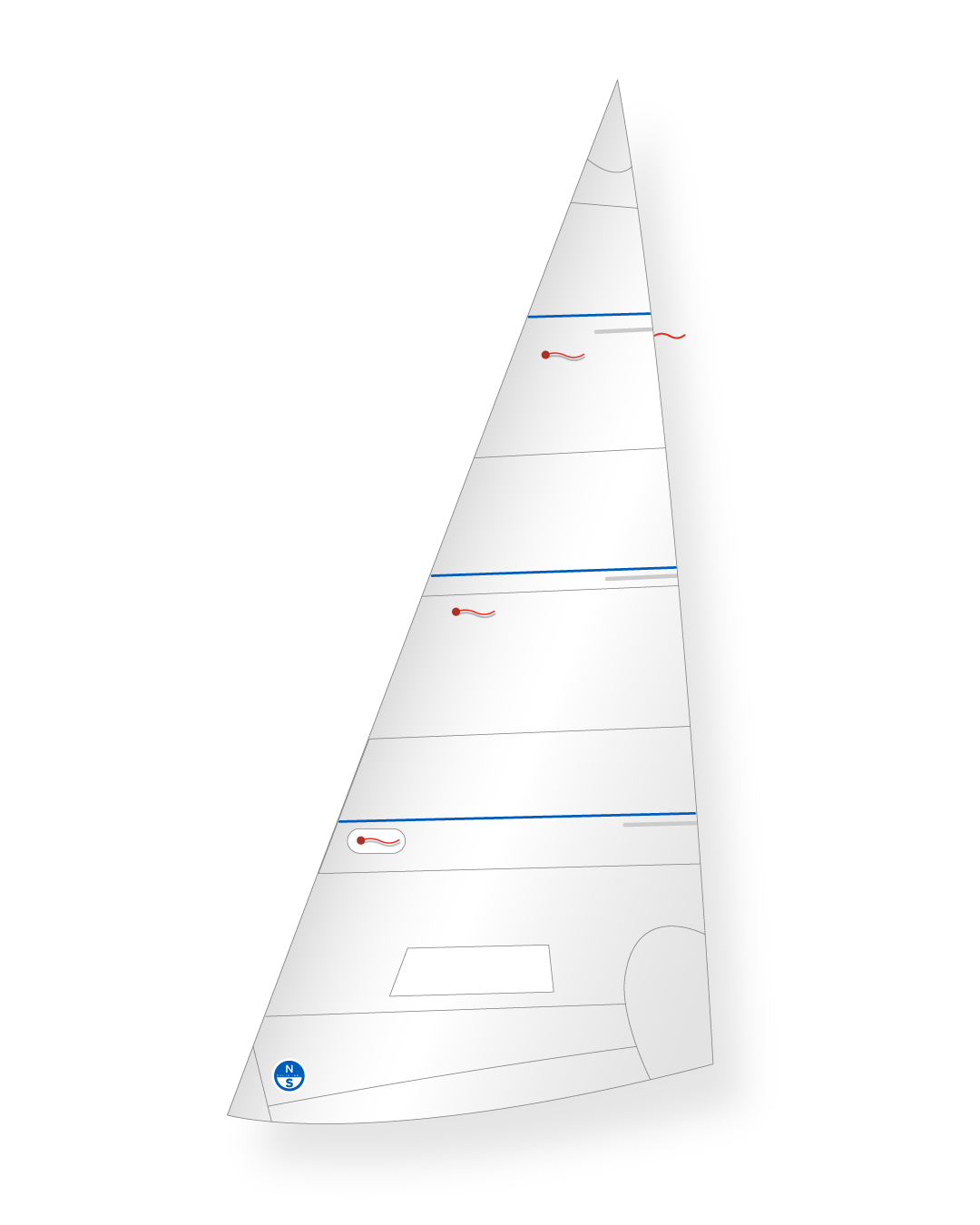 1 | White | North Sails J/22 Jib