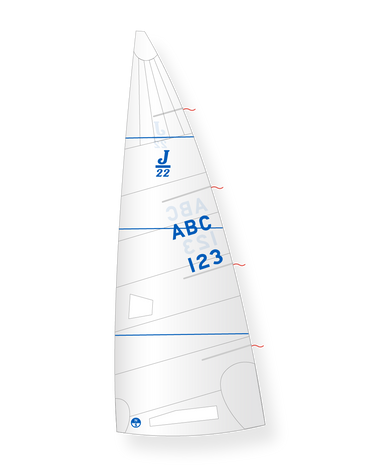 North Sails J-22 M-7 Mainsail