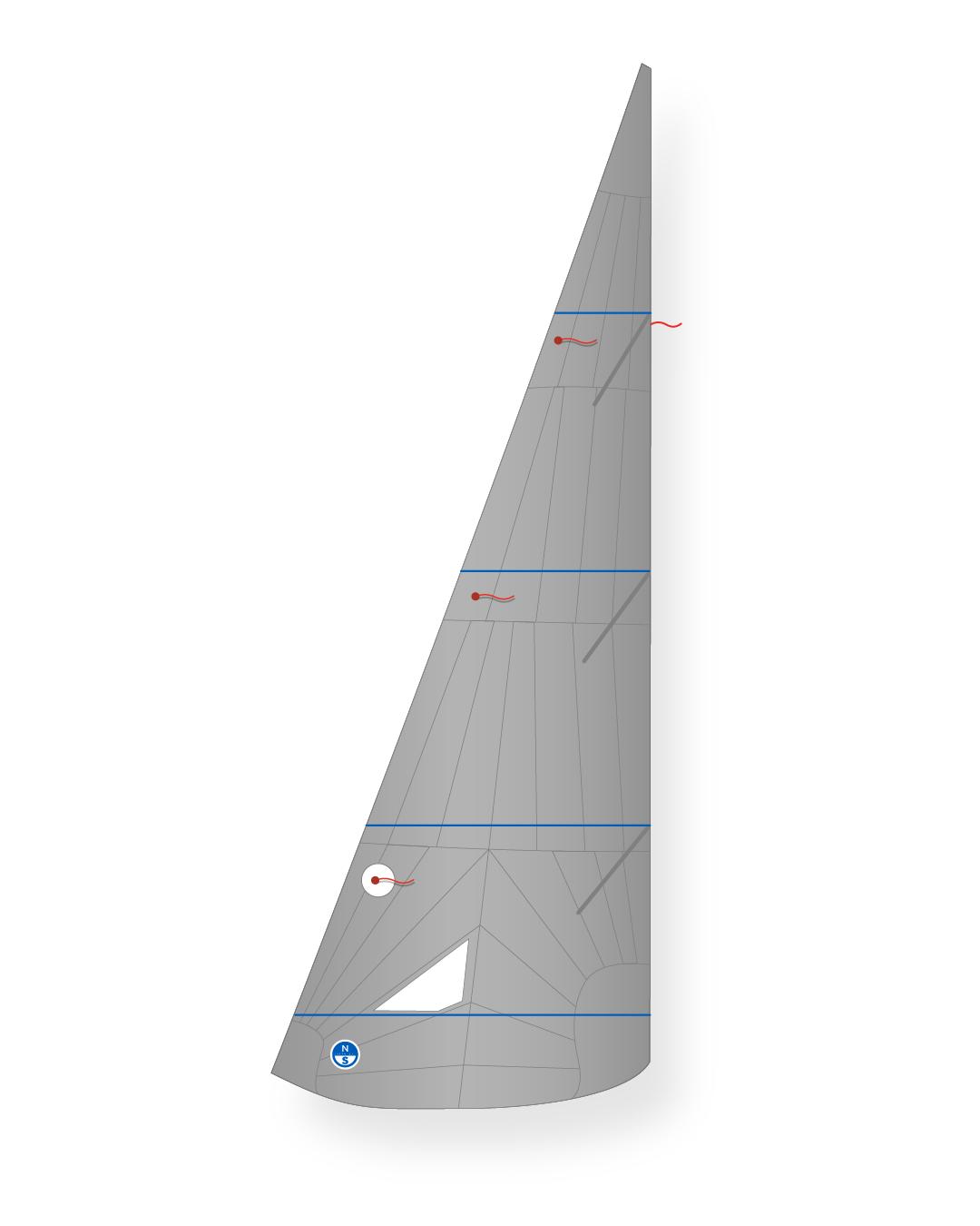 1 | Gray | North Sails J-80 BTY-15 Jib