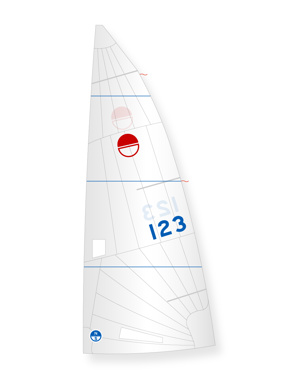 1 | White | North Sails Jeton Mainsail
