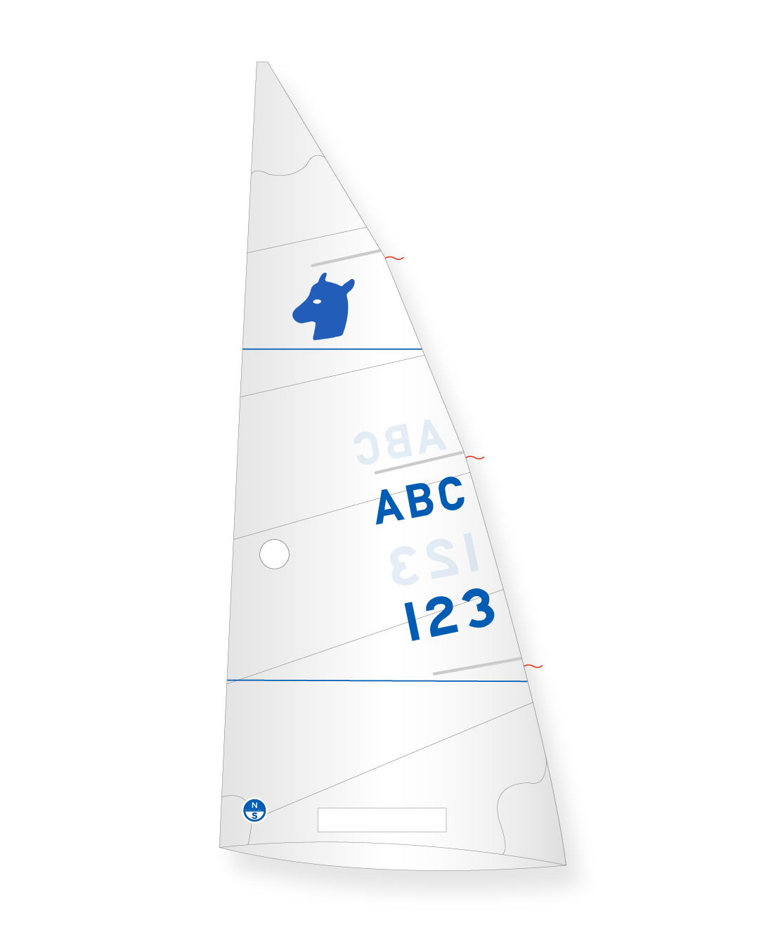 1 | White | North Sails Killing Mainsail