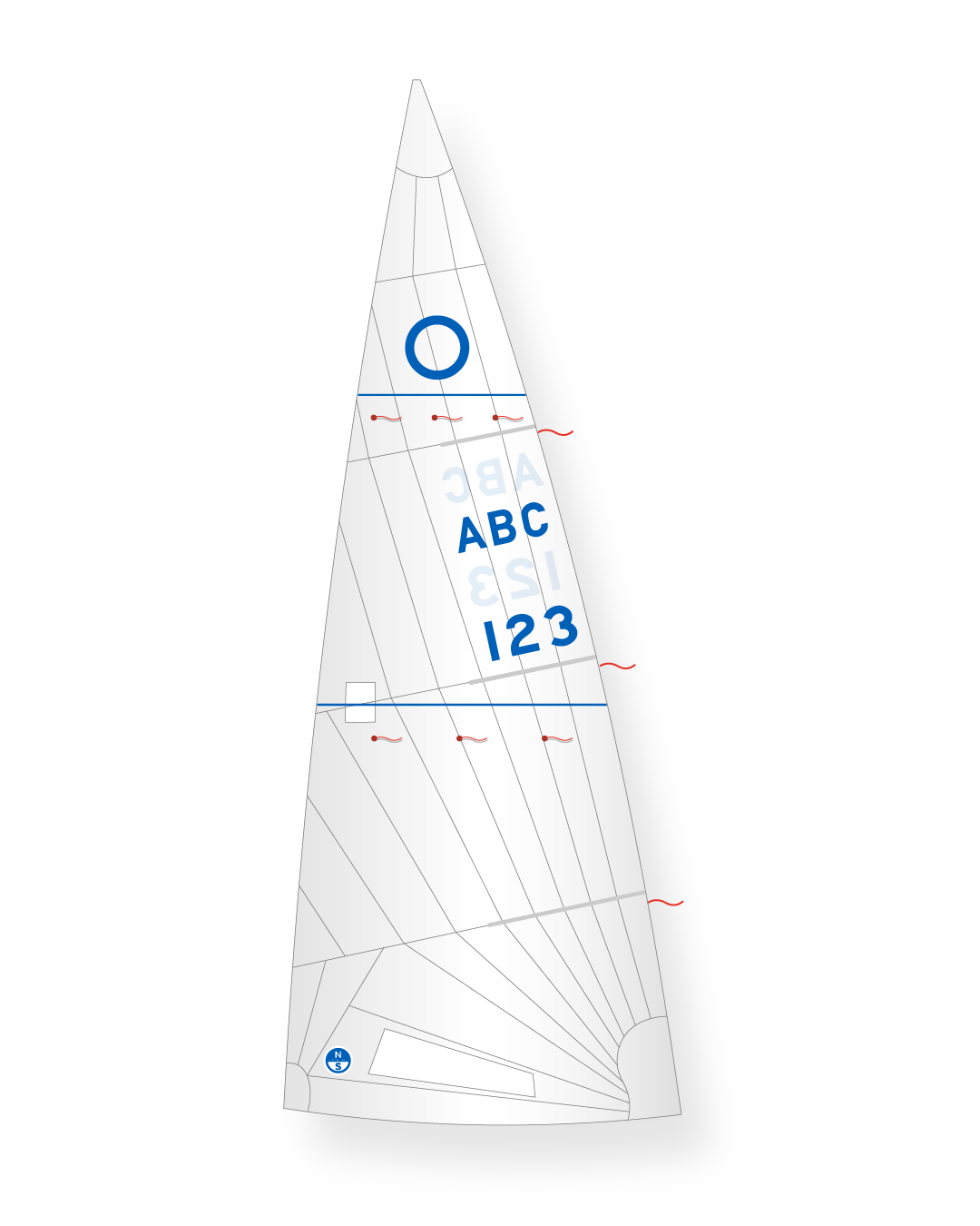 1 | White | North Sails Knarr TA-21 Mainsail
