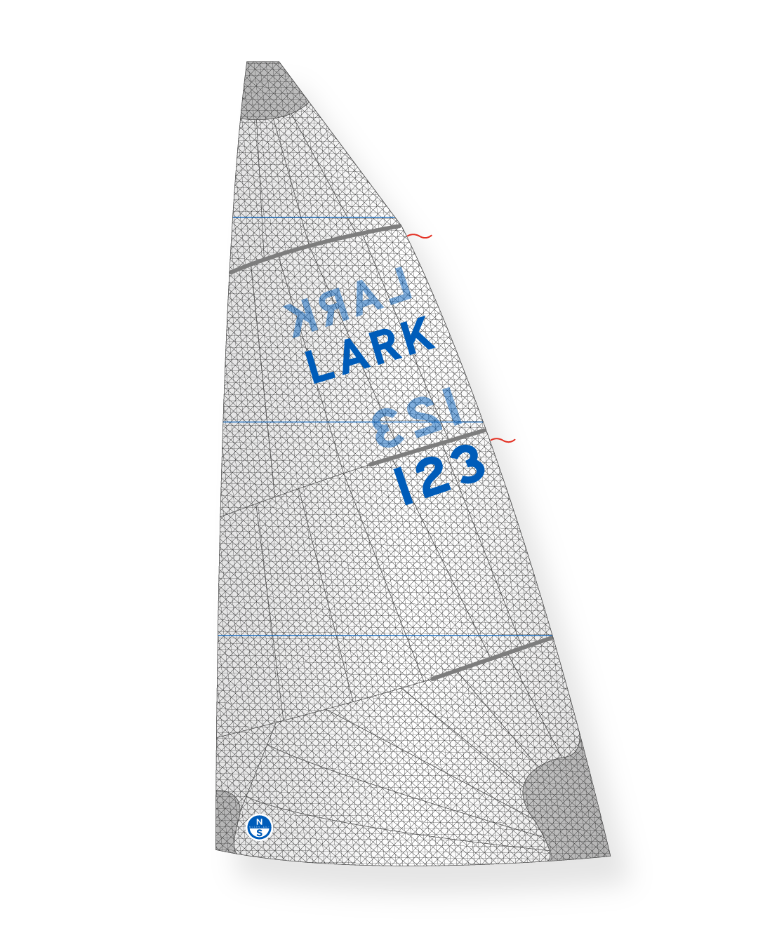 1 | Gray | North Sails Lark Mainsail